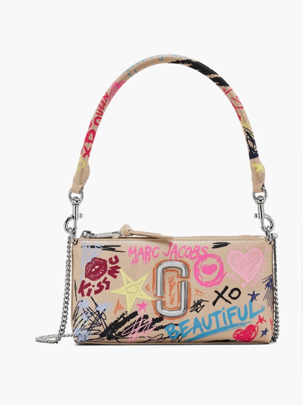 *NWT* Marc Jacobs The Punk Scribble Snapshot Pochette Shoulder Bag